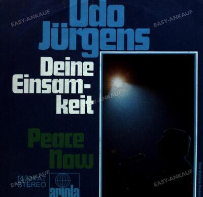 Udo Jürgens - Deine Einsamkeit 7" (VG/VG) .