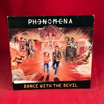 PHENOMENA Dance With The Devil 1985 UK 7" vinyl single record 45 Hell On Wings