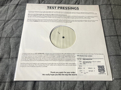 Pete Townshend [Who] VINYL LP TEST PRESSING REISSUE All The Best Cowboys PROMO