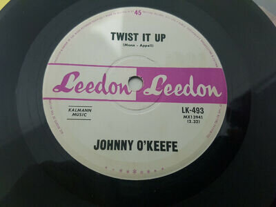 TWIST IT UP by JOHNNY O'KEEFE OZ ROCKER RARE OZ PRESS FESTIVAL 1963