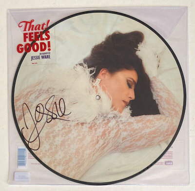 JESSIE WARE * THAT! FEELS GOOD! * LIMITED PICTURE DISC VINYL w/ SIGNED SLEEVE