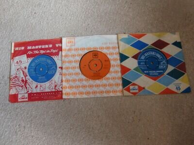 STEVE LAWRENCE. 3 x SUPER POP 45 RECORDS ON CBS & HMV LABELS (SUPER TRACKS)