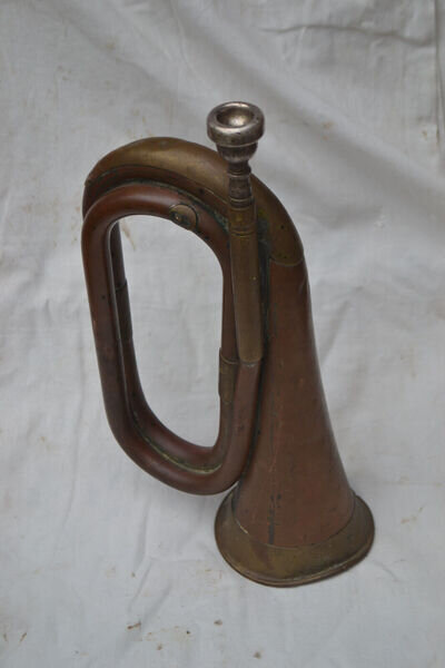 Unpolished antique Military Bugle