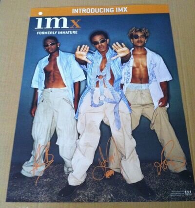 Immature IMX 1999 Retail PROMO POSTER for Introducing CD MARQUES HOUSTON 18x24