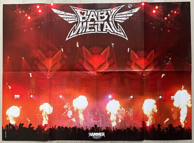 BABYMETAL - Giant foldout poster 56 x 76cm