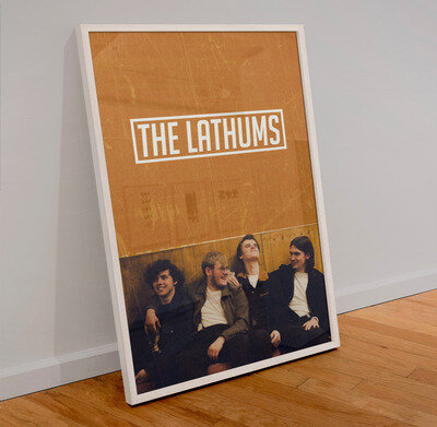 The Lathums Band Poster - Indie Wall Art - A3 Music Home Decor