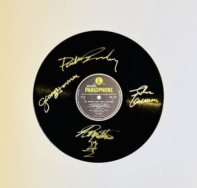 The Beatles Sgt Peppers Signed Vinyl Record