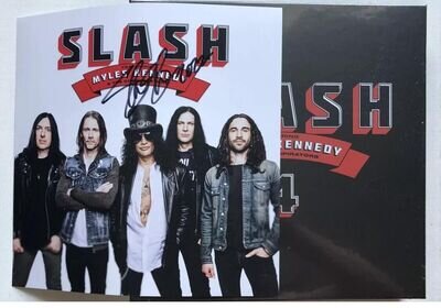 Slash 4 Deluxe Edition Box Set Vinyl Hand Signed Autographed Print 500 only