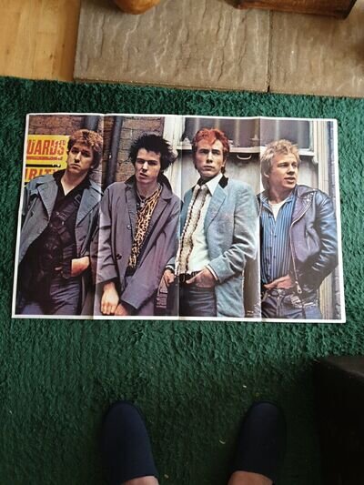 8 Fold Sex Pistols Poster