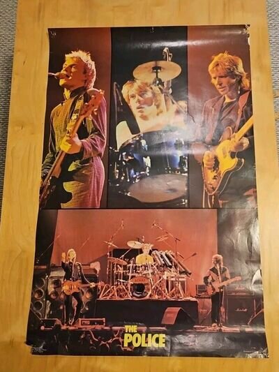 THE POLICE - Concert MUSIC POSTER - 36"x24"