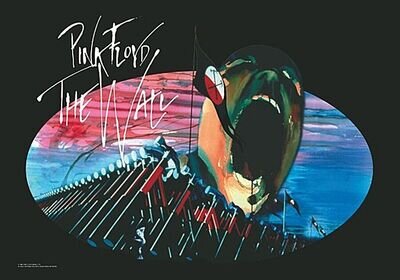 Pink Floyd Scream / Hammers large fabric poster / flag 1100mm x 750mm (hr)