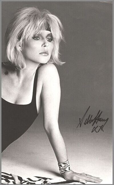 DEBBIE HARRY / BLONDIE Signed Photograph - Pop / Rock Singer / Vocalist preprint