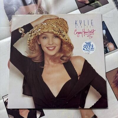 Kylie Minogue Enjoy Yourself With Poster Vinyl Album