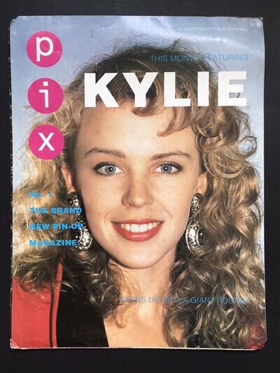 Kylie Minogue Pix No 1 Poster Magazine