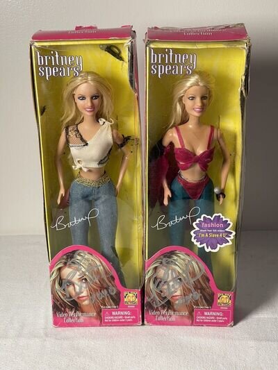 Britney Spears RARE Slave 4 U Dollsvideo Performance Autographed!