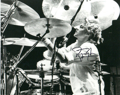 Queen 'Roger Taylor' Hand Signed Group Photo Poster Autographed Band Photograph