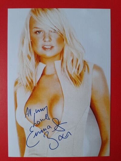 SPICE GIRLS, EMMA BUNTON, SPICE GIRLS, SIGNED AUTOGRAPHED PHOTO