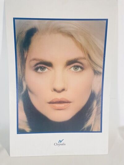 Debbie Harry 30”x 20” Card Poster Chrysalis Vintage