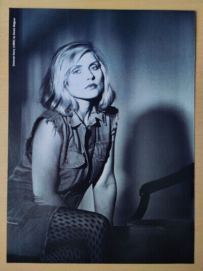 Blondie / Debbie Harry - Magazine Poster 1989 - Rare/Vintage!