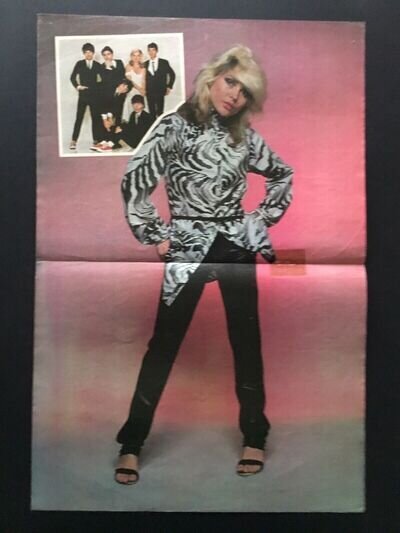 Blondie Debbie Harry Vintage Mini Poster A3 Picture This Punk Music