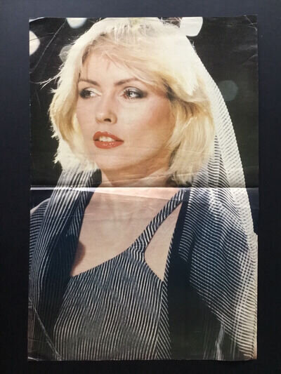 Blondie Debbie Harry Vintage Mini Poster A3 Punk Music Heart Of Glass