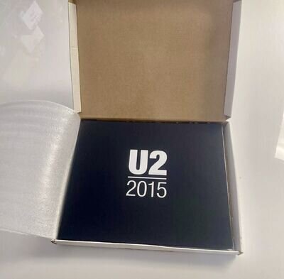 U2 Limited Edition VIP Commemorative Book NEW 2015 Innocence & Experience Tour