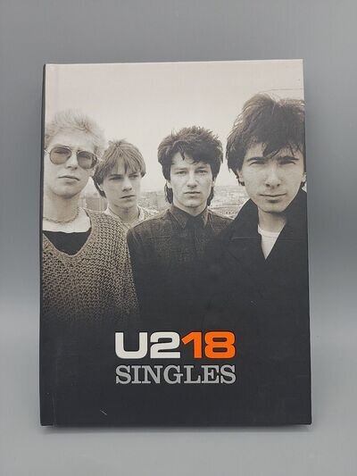 U2 – 18 Singles – CD + DVD in Book Cover 2006 Live in Milan