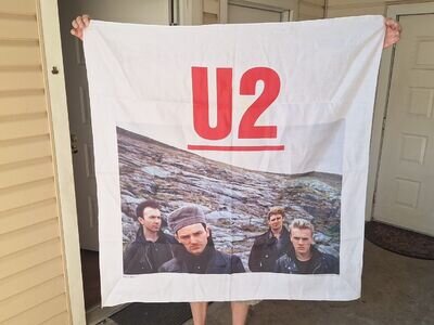 Vintage - 1984 U2 Tapestry - Adam Clayton, Edge, Bono, Lary Mullen