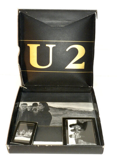 U2 The Joshua Tree Pizza Box Promo 1987 - Very Rare!