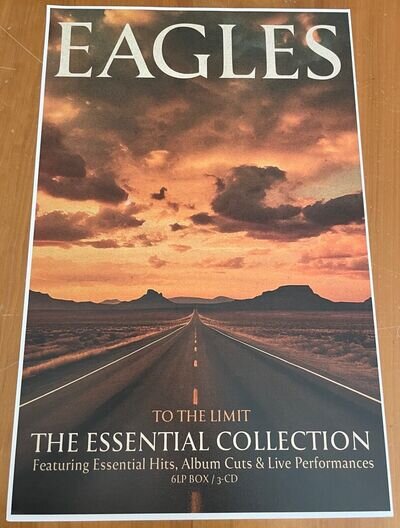 11x17 Poster EAGLES To The Limit ESSENTIAL COLLECTION 2024 to promote new comp.