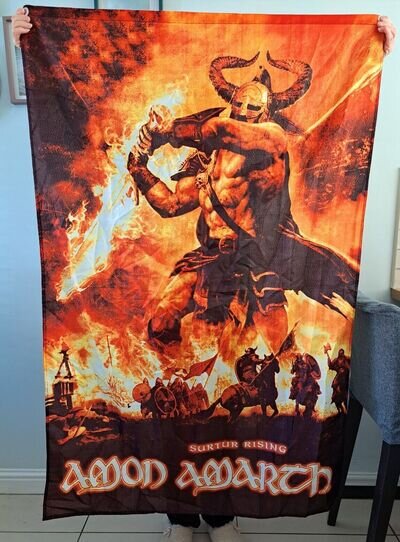 Amon Amarth- Giant Surtur Rising Poster Flag