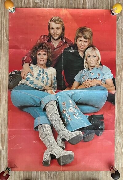 ABBA Mega Rare GIANT Australian Poster!