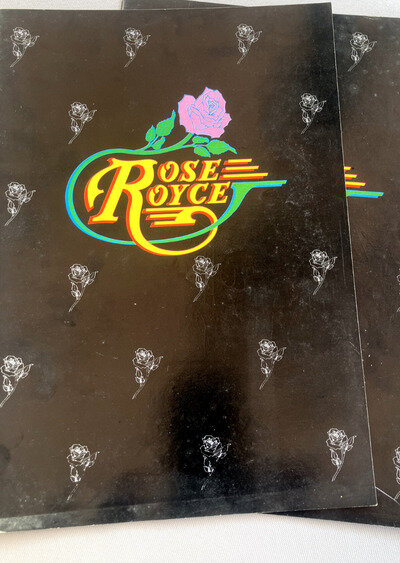 Rose Royce signed UK Spring Tour 1981 Programme Autograph