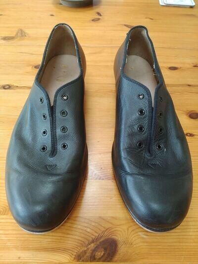 Mens Bloch 301 Genuine Soft Leather Oxford Jazz Tap Shoes