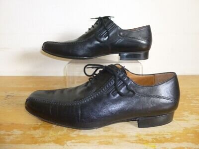 Werner Kern Tanzsport Men's Black Ballroom Dance Shoes Size UK 9, Excellent Cond