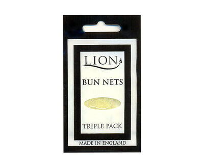 BUN NETS x 30, TEN Triple Packs, Lion Hair Care, Best Quality, ALL 7 COLOURS.