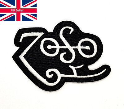 Iron On Patch ZOSO Embroidered Symbol LED ZEPPELIN Music Band Logo Cloth Badge