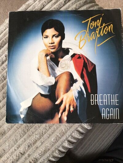 Toni Braxton. - Breathe Again Used 7” single record