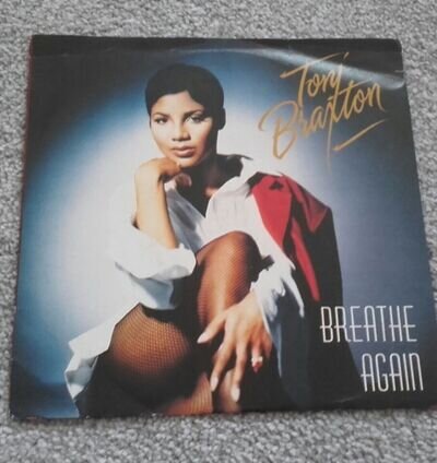 TONI BRAXTON - BREATHE AGAIN - 7" Vinyl 45 RPM - BMG LC 3484