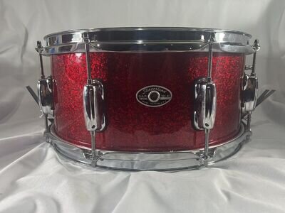 Slingerland snare drum 6x14 Red Sparkle 1961- Reconditioned