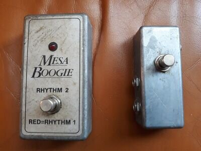 Pete Townshend The Who Mesa Boogie Amplifier Pedal Switch BUD Vintage Alan Rogan