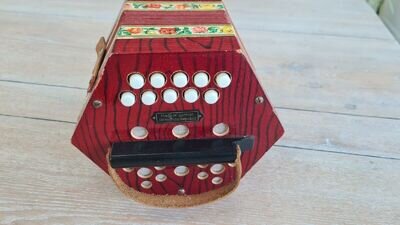 Vintage BM Concertina made in GDR