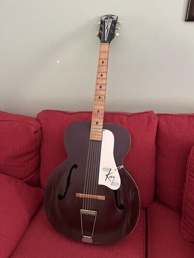 Vintage 1940s Kay FAT -BOY Standard Archtop Acoustic Guitar 6-String-COLLECTIBLE