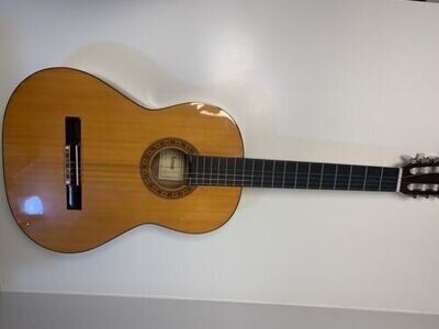 Original Serana Acoustic Guitar Classical Concert Guitar 1983 + Bag (Vintage)