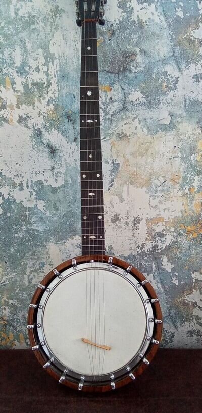 Beautiful vintage 5 string zither banjo in lovely refurbished condition