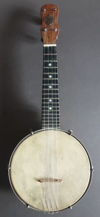 Vintage John Grey & Sons 4 String Ukulele Banjo.