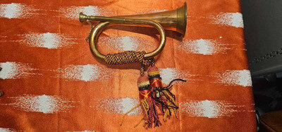 Lovely Vintage Copper & Brass Bugle