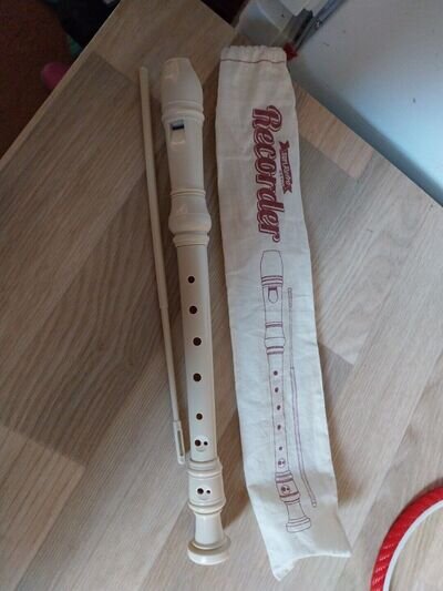 Used Super Retro SupeRetro Recorder Cream Music In Bag