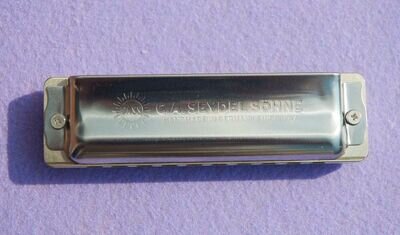 Seydel 1847 silver harmonica.A.