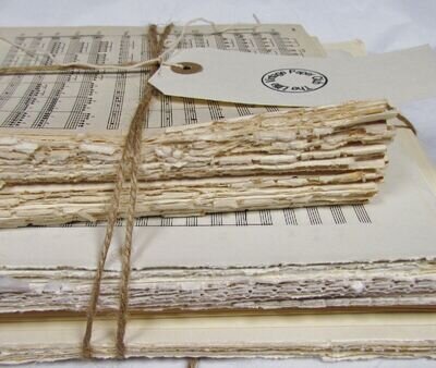 1 Kilo Of Vintage Sheet Music Paper, Decoupage, Art , Crafting, Shabbychic